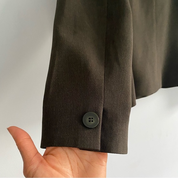 Casual Corner Dark Green Blazer 8 - Picture 7 of 7